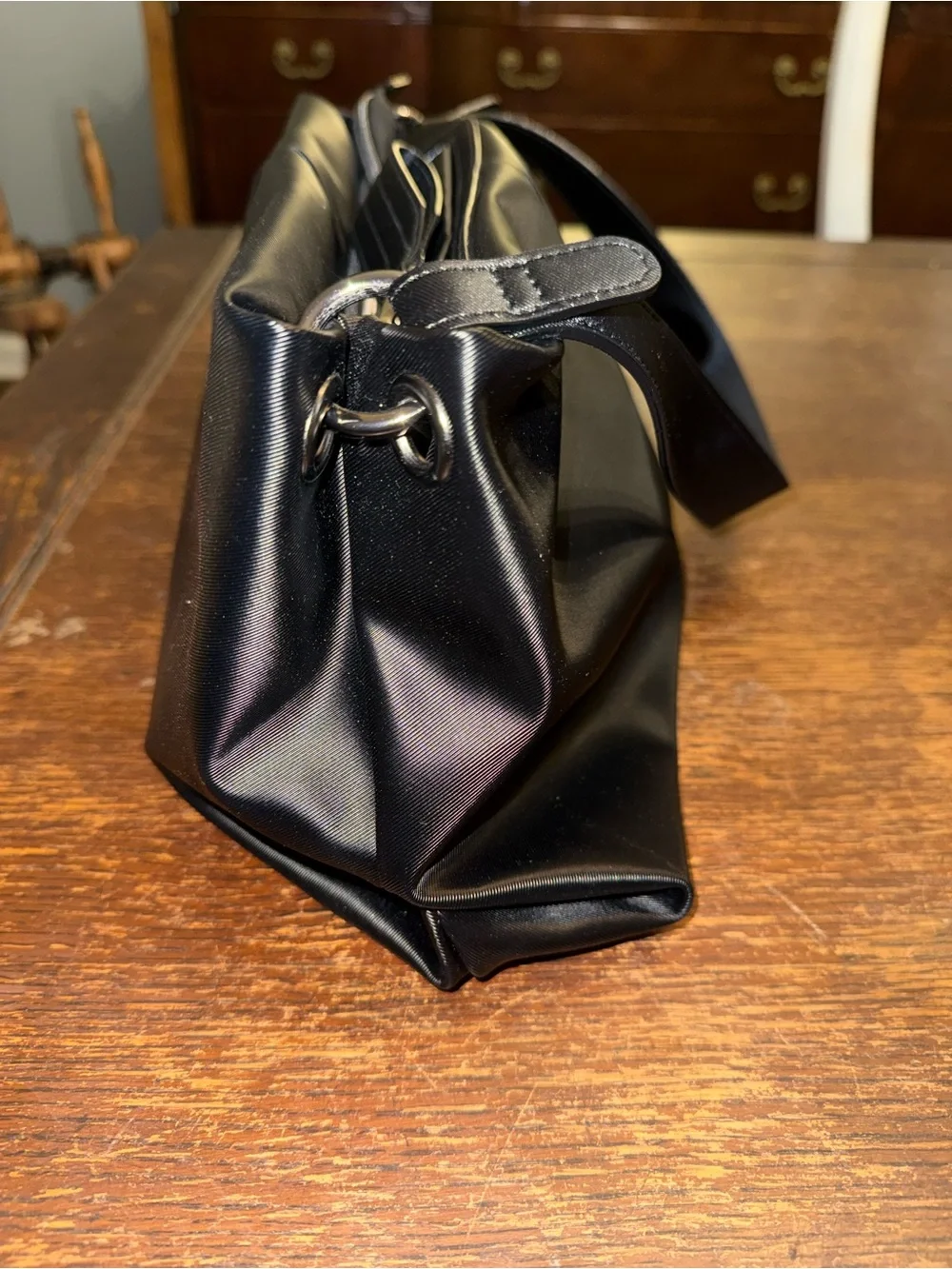 EEUC Lug Half Plunge Satin Luxe VL Bag in Black - Iike new condition